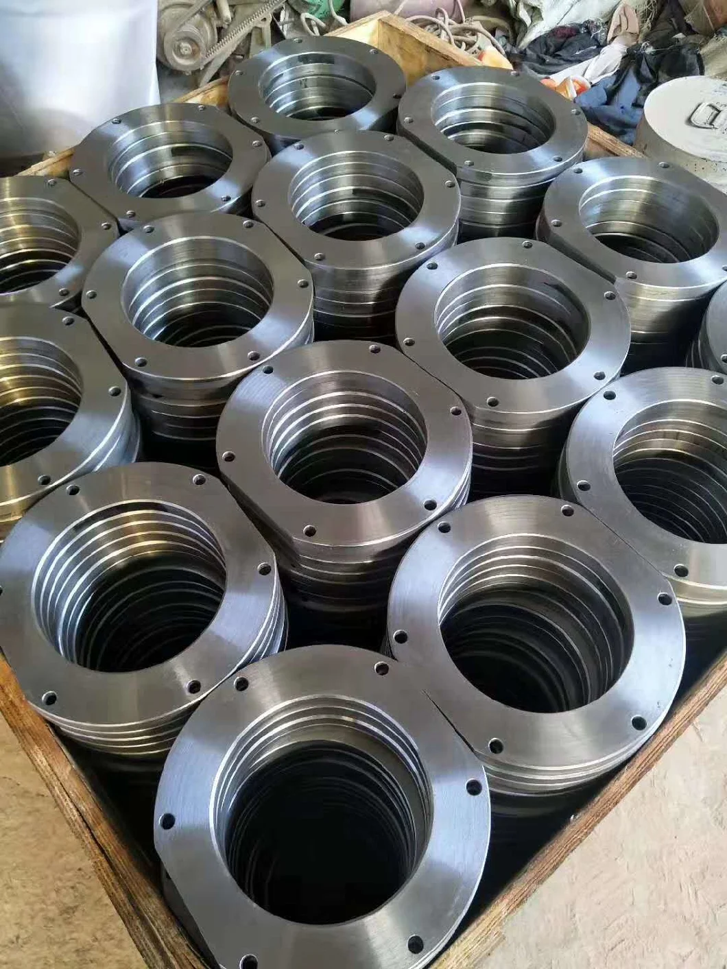 DIN Flange, ANSI Weld Neck Reducing Stainless Steel Pipe Flanges, Forging Flange, Solid Flange