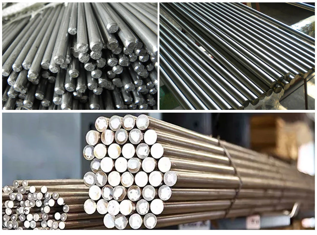 Stainless Steel Round Bar Rod 200 300 400 500 600 High Speed Cast Iron Steel Round Bar 304L/310S/316L/321/201/304/904L/2205/2507/Ss400